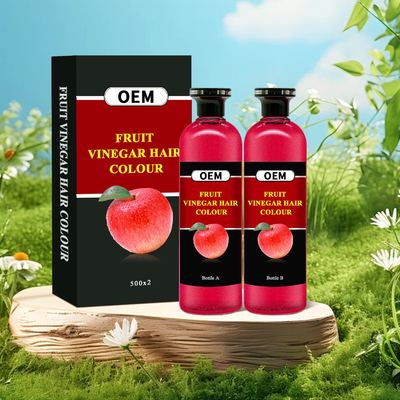 OEM Fruit Vinegar Hair Colour Gel Brown Helpful Wholesale Vagen Cream Non-irritating Aromatic Pant Essence Ingredients