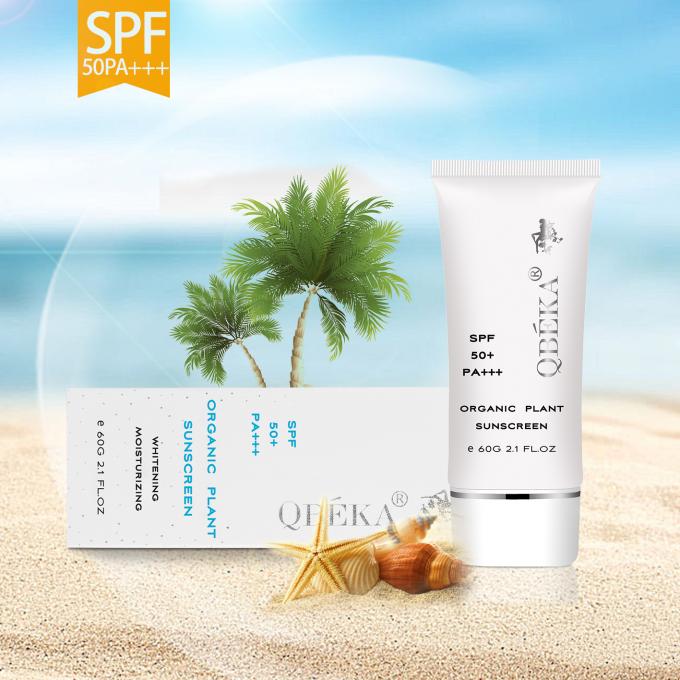 Organic Natural Plant Based Sunscreen Wholesale Sunblock Cream Product for Face and Body 0